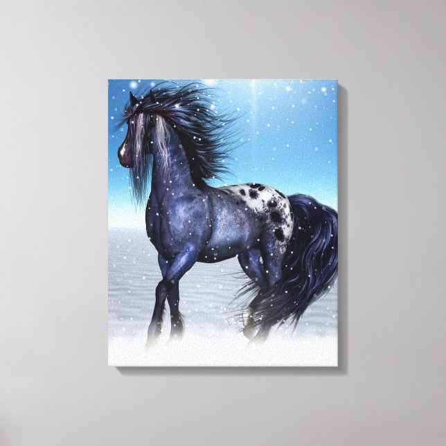 Majestic Horse Canvas Print (Front)