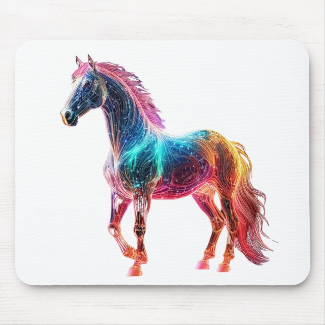 Majestic Horse Mouse Pad (Front)