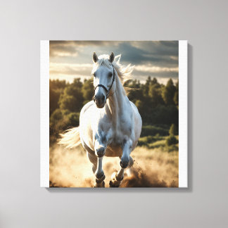 "Majestic Horse Wall Art - Elegant & Timeless Pain