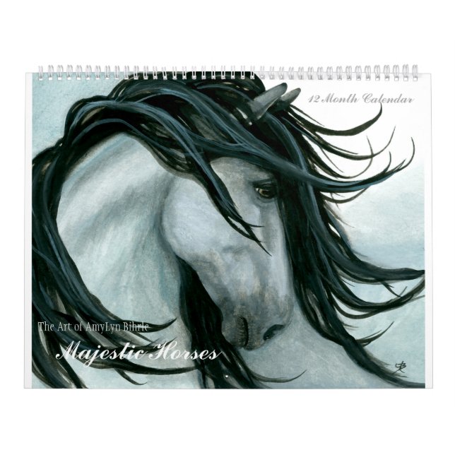 Majestic Horses By Bihrle Calendar (Cover)