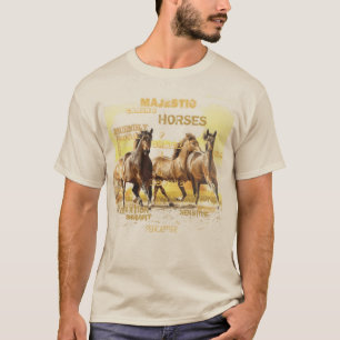 Majestic Horses Men's T-Shirt