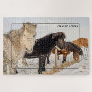 Majestic Icelandic Horses Jigsaw Puzzle