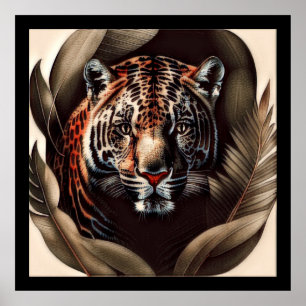 Majestic Jaguar - King Of The Jungle Poster