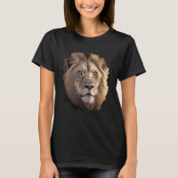 Majestic lion in the African savanna  1