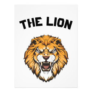 "Majestic Lion Photo Enlargement" Print