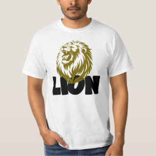 Majestic Lion Roar Graphic T-Shirt