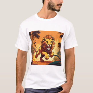 "Majestic Lion – Roar of the Wild T-Shirt" T-Shirt