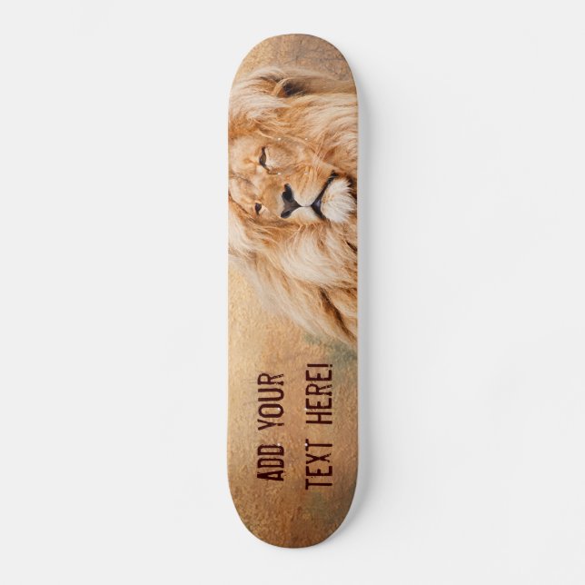 Majestic Lion Skateboard (Front)