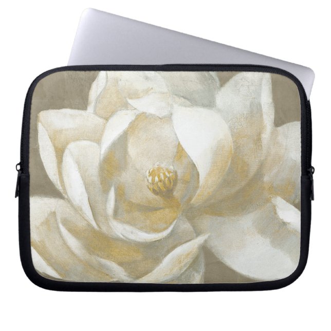 Majestic Magnolia Laptop Sleeve (Front)