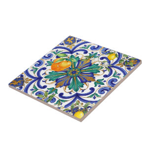Majestic Majolica baroque Italian Tile