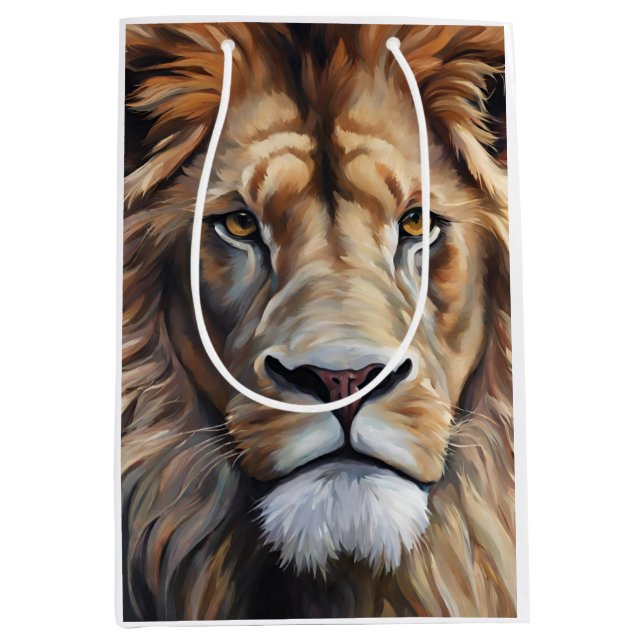 Majestic Mane  Medium Gift Bag (Front)