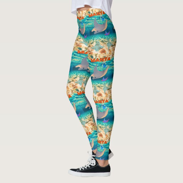 Majestic Manta Leggings sous-marins (Gauche)