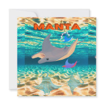 Majestic Manta Ray Design, Oceanic Majesty