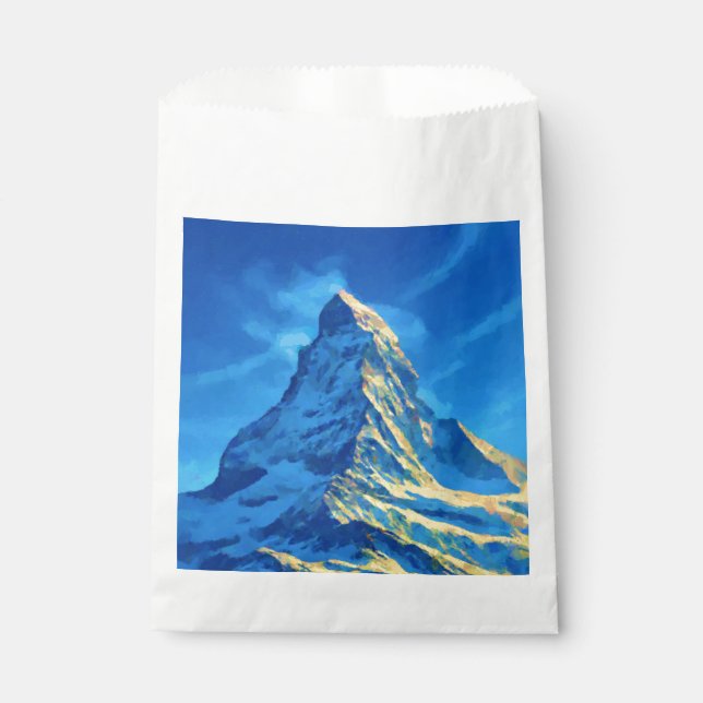 Majestic Matterhorn Favour Bag (Front)