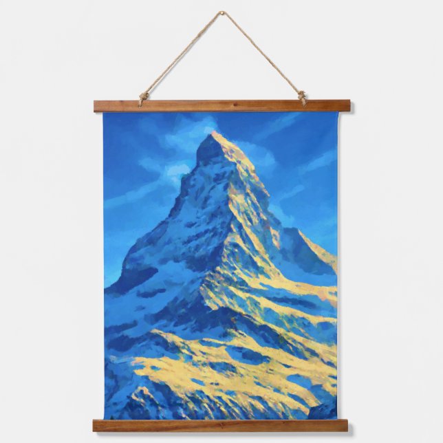 Majestic Matterhorn Hanging Tapestry (Front)