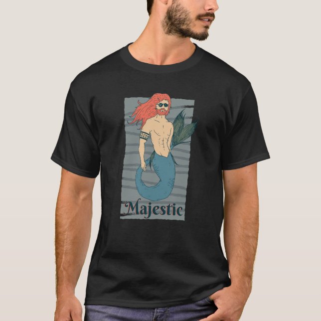 Majestic Merman T-Shirt (Front)
