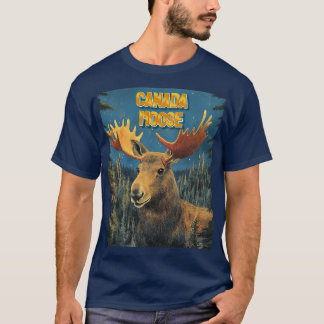 Majestic Moose Canada – A Bold Tribute to Nature T-Shirt