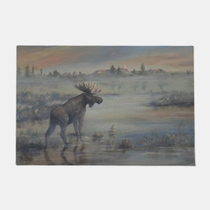 Majestic Moose Doormat