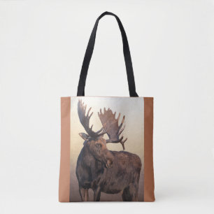 Majestic Moose Tote Bag