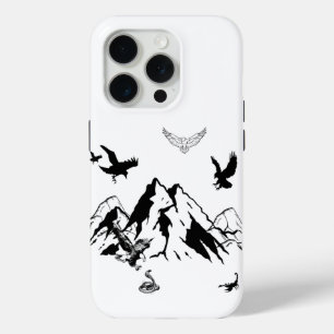  Majestic Mountain Eagle – iPhone 15 Pro Max Case