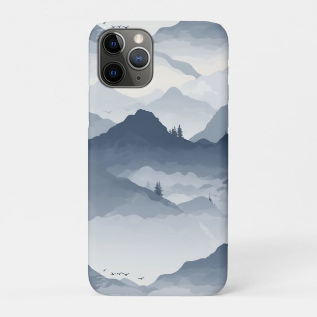 Majestic Mountain Landscape Case-Mate iPhone Case (Back)