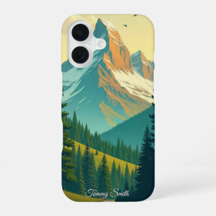 Majestic Mountain Peak iPhone 16 Case