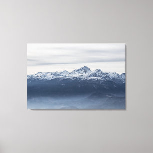 Majestic mountain Triglav Canvas Print