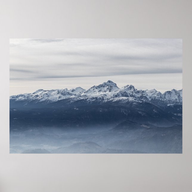 Majestic mountain Triglav Poster (Front)