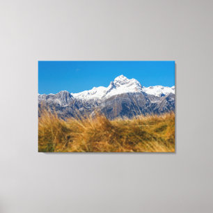 Majestic mountain Triglav, Slovenia Canvas Print