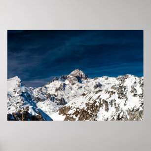 Majestic mountain Triglav, Slovenia Poster