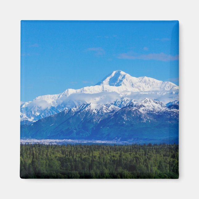 Majestic Mt McKinley Magnet (Front)