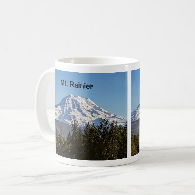 Majestic Mt. Rainier Coffee Mug (Front Left)