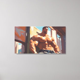 Majestic Muscle Canvas Print
