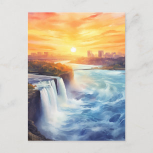 Majestic Niagara Falls #13 Postcard