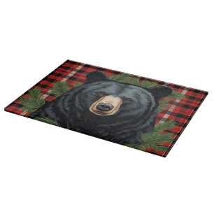 Majestic Northern Black Bear Cutting Board