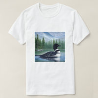 Majestic Northern Wilderness Loon 