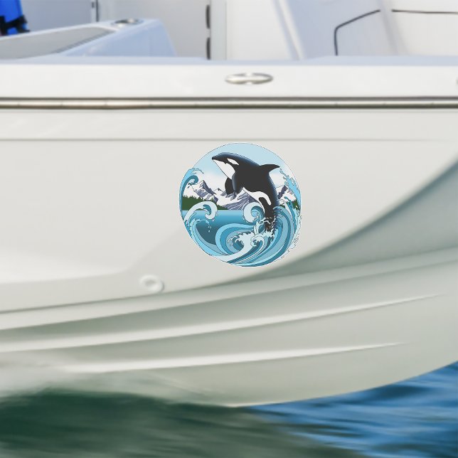 Majestic Orca Killer Whale Blue Waves Ocean (Creator Uploaded)
