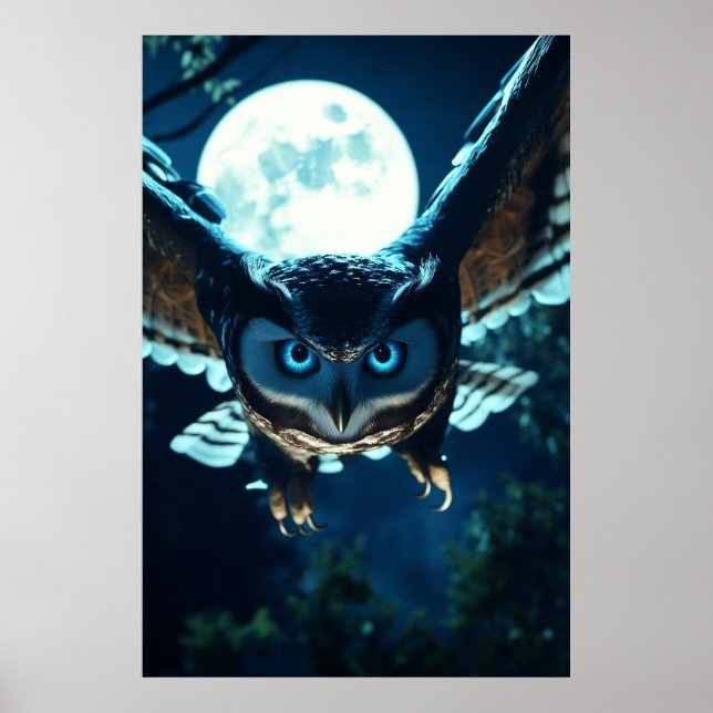 Majestic Owl Poster (Front)