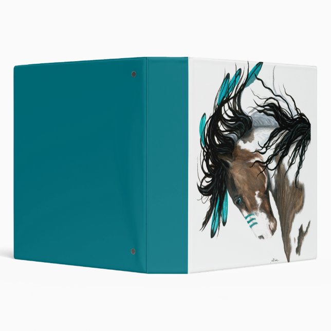 Majestic Paint Horse Binder by Bihrle (Background)
