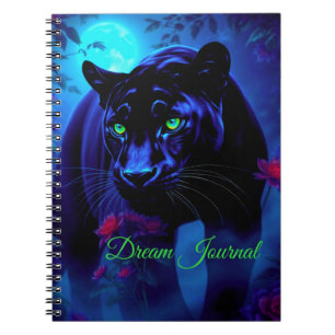 Majestic Panther in Garden Dream Journal