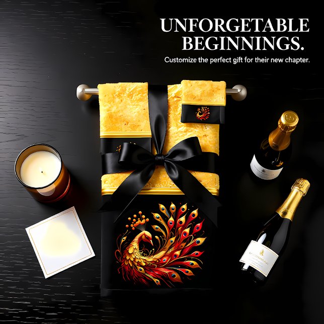 Majestic Peacock rouge et or (Créateur téléchargé)