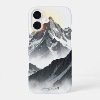 Majestic Peak Sunrise iPhone 16 Case