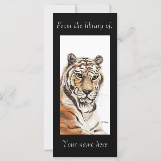 Majestic personalized bookmark (Front)