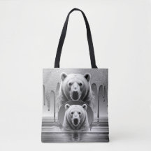 Majestic Polar Bear Head Arctic Wildlife 🐻‍❄️