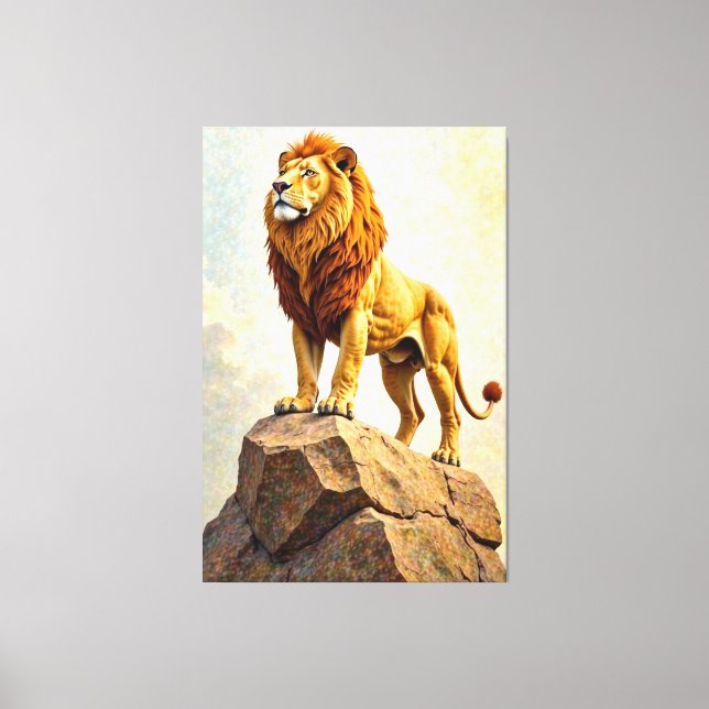 Majestic Pride Canvas Print (Front)