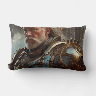 Majestic Regal Steampunk King Throw Pillow