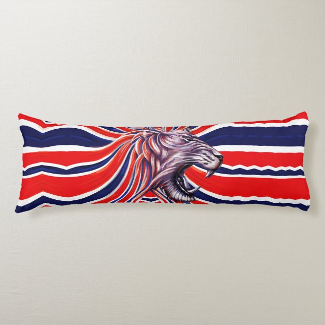 Majestic Roar Body Pillow (Front)
