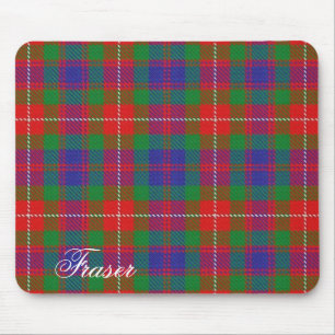 Majestic Scottish Clan Fraser of Lovat Tartan Mouse Pad