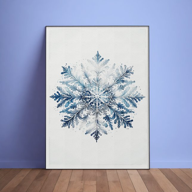 Majestic Snowflake Poster (Creator Uploaded)