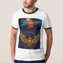 "Majestic Soar Eagle Logo Tee"
